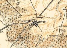 Map showing Anton (1935)